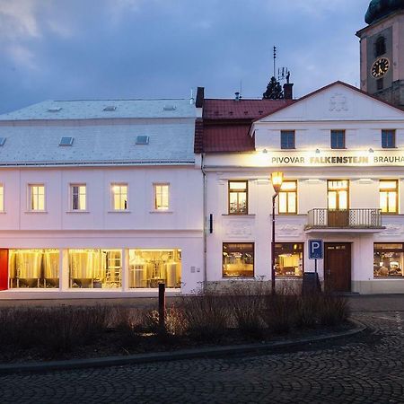 Pivovar Falkenštejn Krásná Lípa Exterior foto