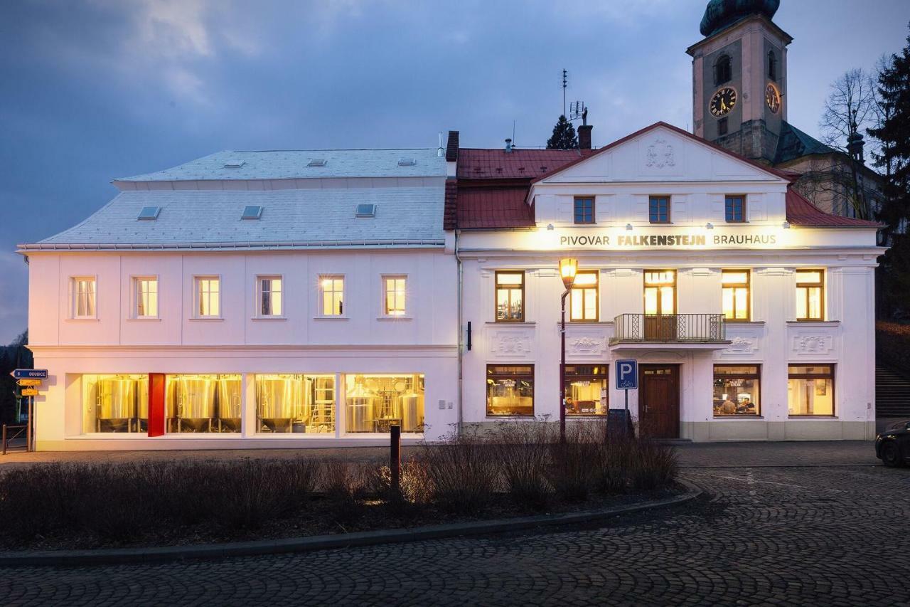 Pivovar Falkenštejn Krásná Lípa Exterior foto